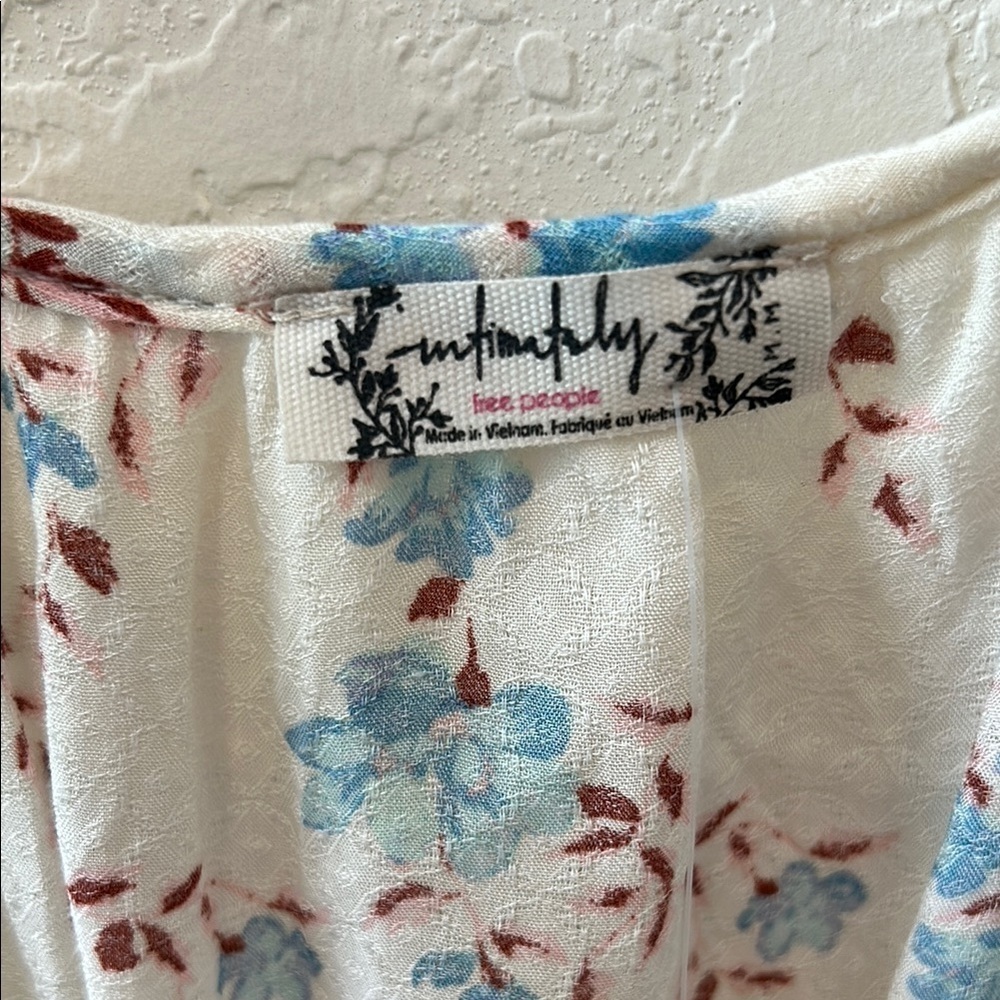 Free People Intimately Floral Ruffle Bodysuit - Picture 3 of 11